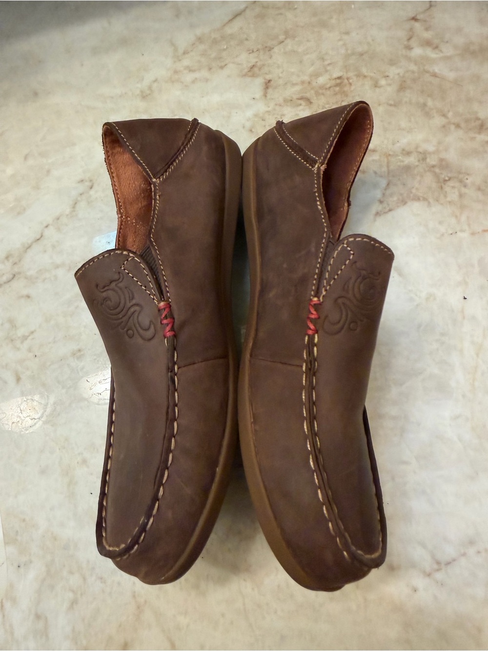 Olukai Women’s Nohea nubuck slip on shoes sz 8 - Picture 5 of 9